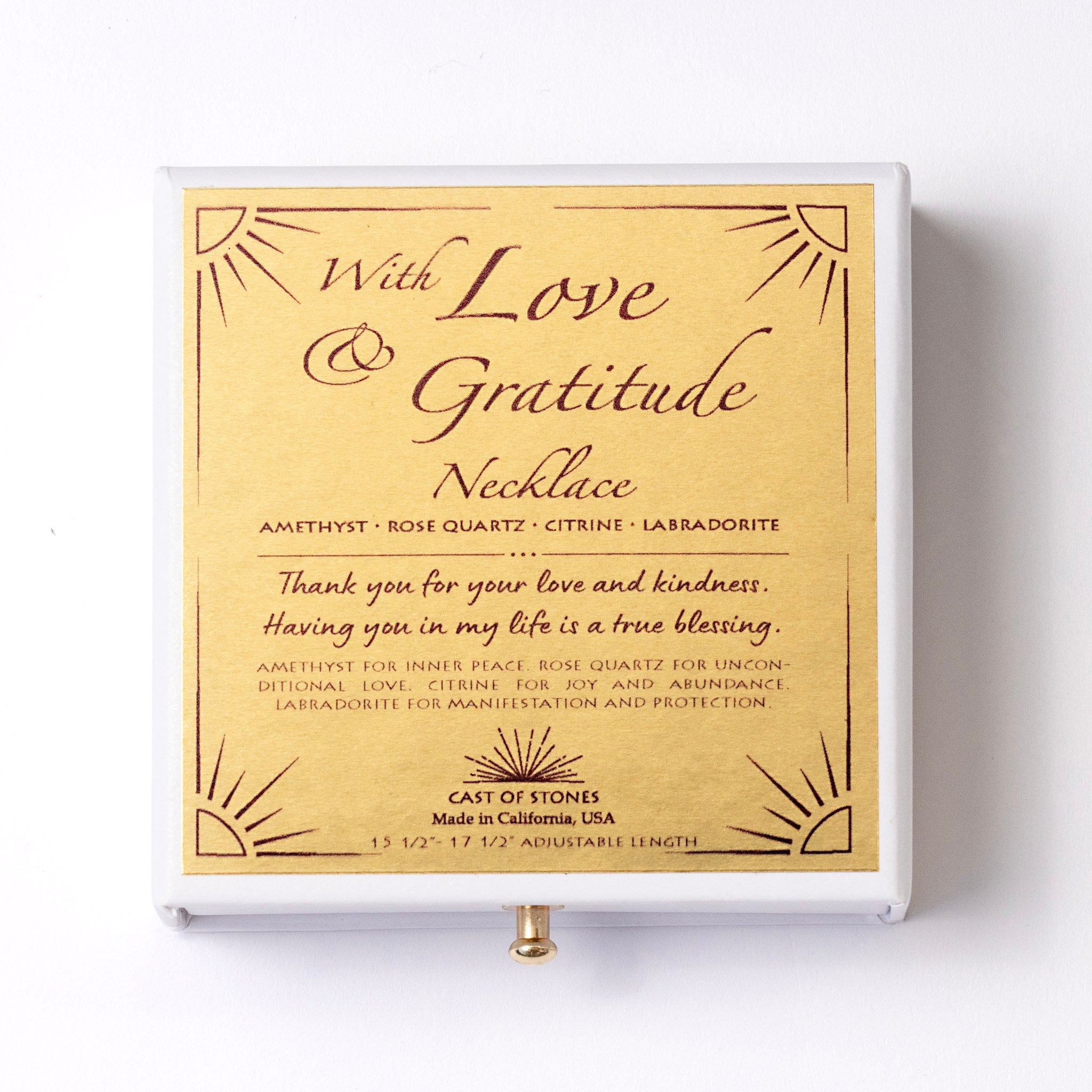 With Love & Gratitude Necklace