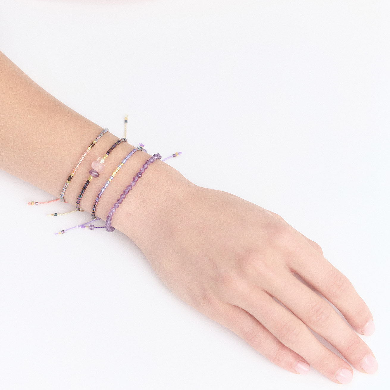 Amethyst Gemstone Bracelet