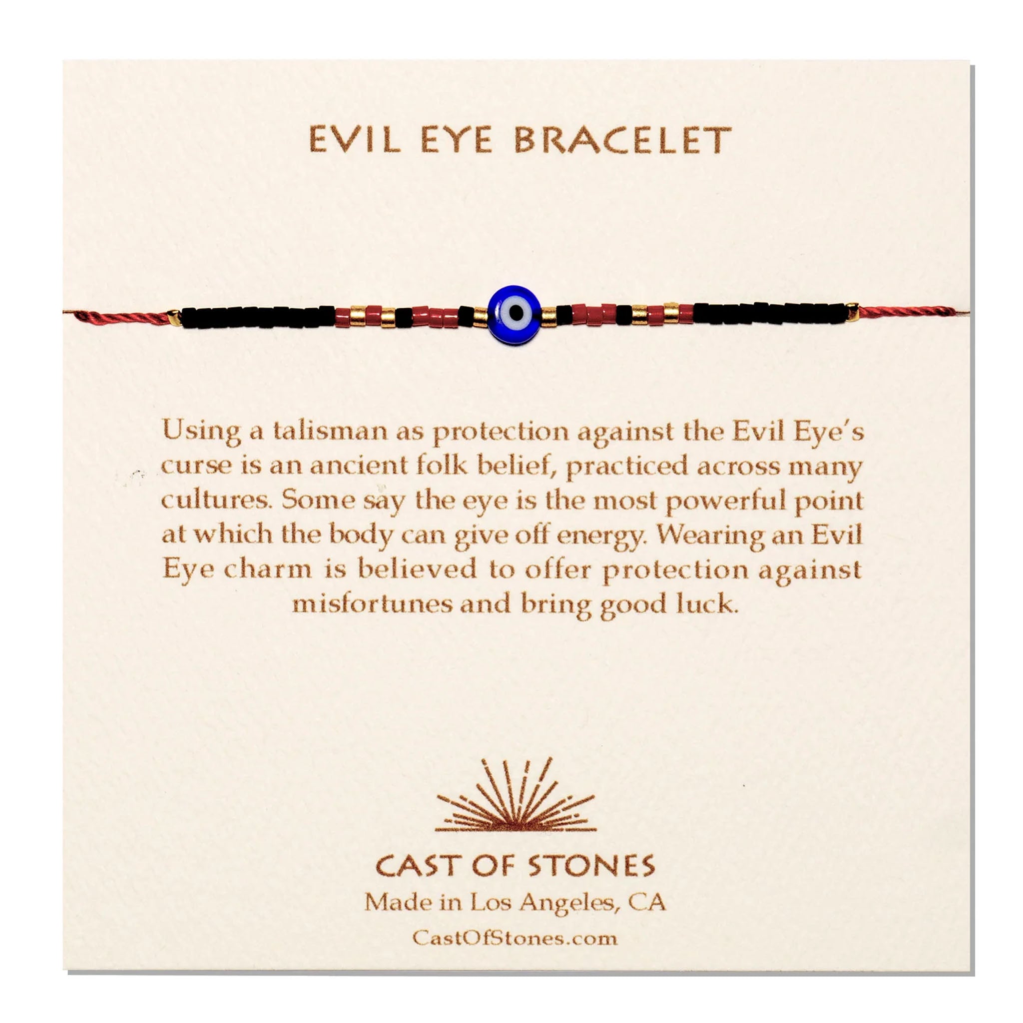 Eye Evil Bracelet Bracelets Chain Stone Wrist Beadedgravel Irregular  Adjustable Crystals Natural Mexican Kit Blue