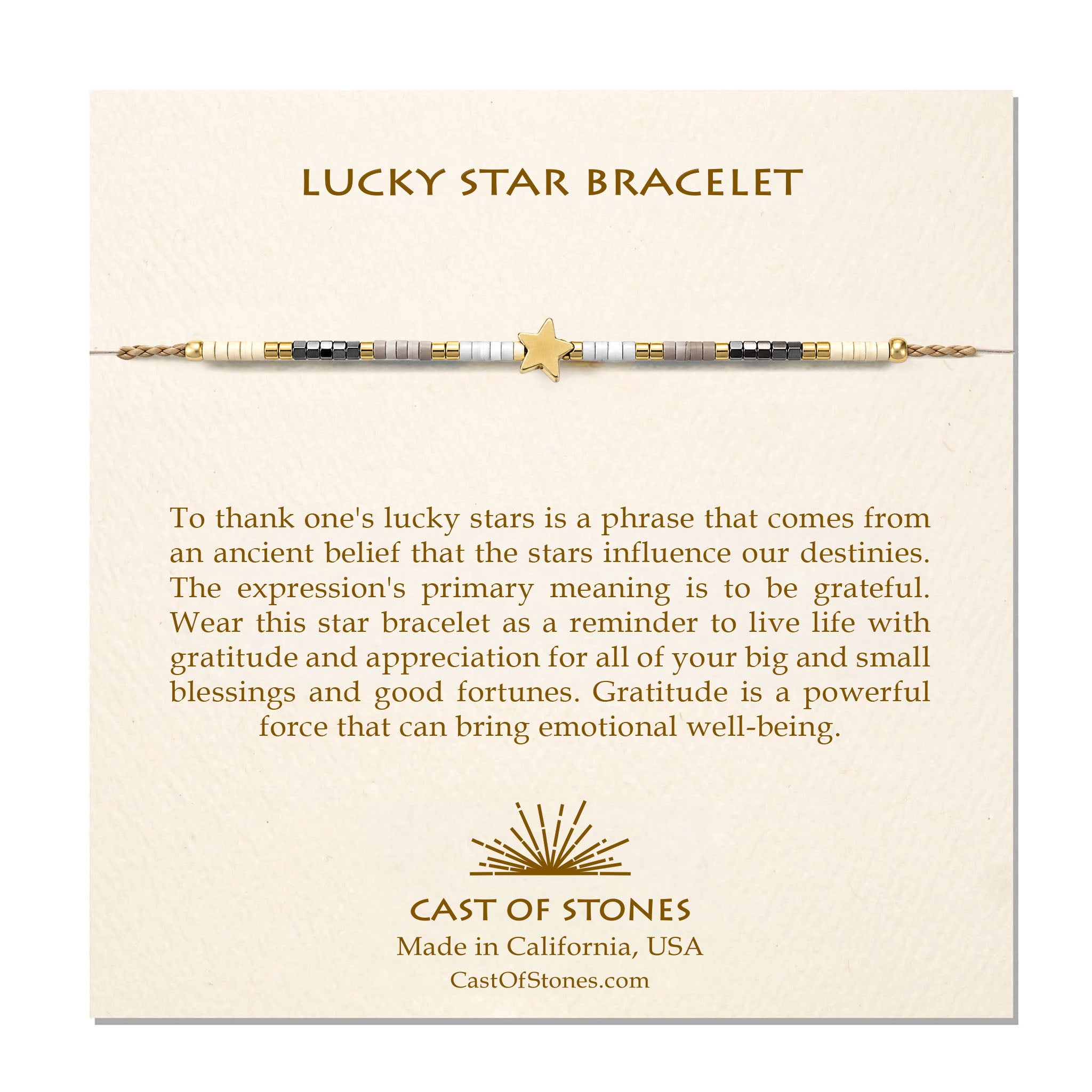 Lucky Star Bracelet - Cosmic Light