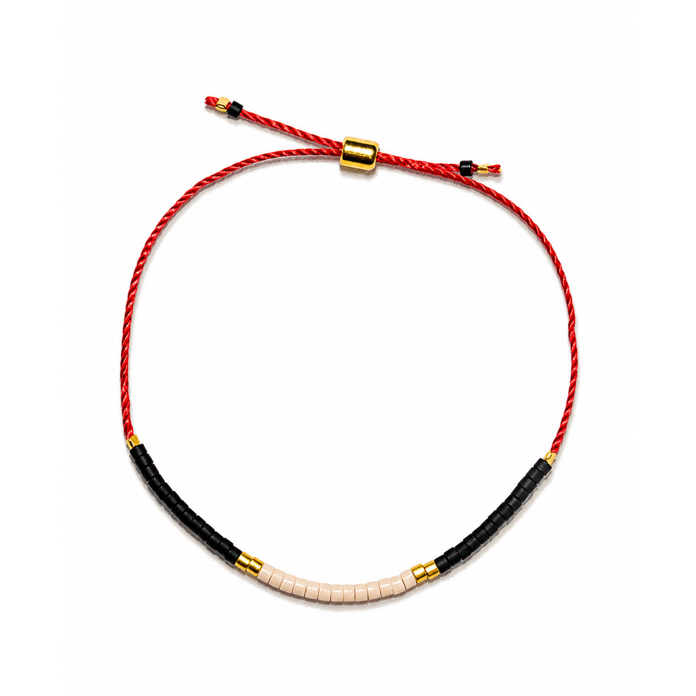 Intention Bracelet - Black/White