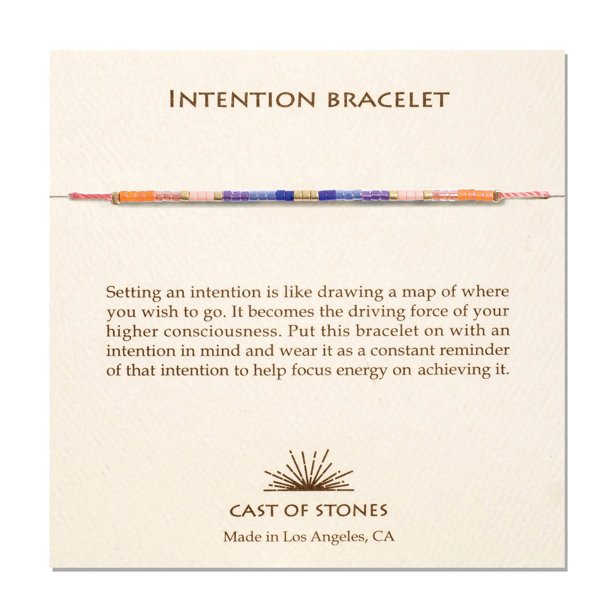 Intention Bracelet - Desert Sky