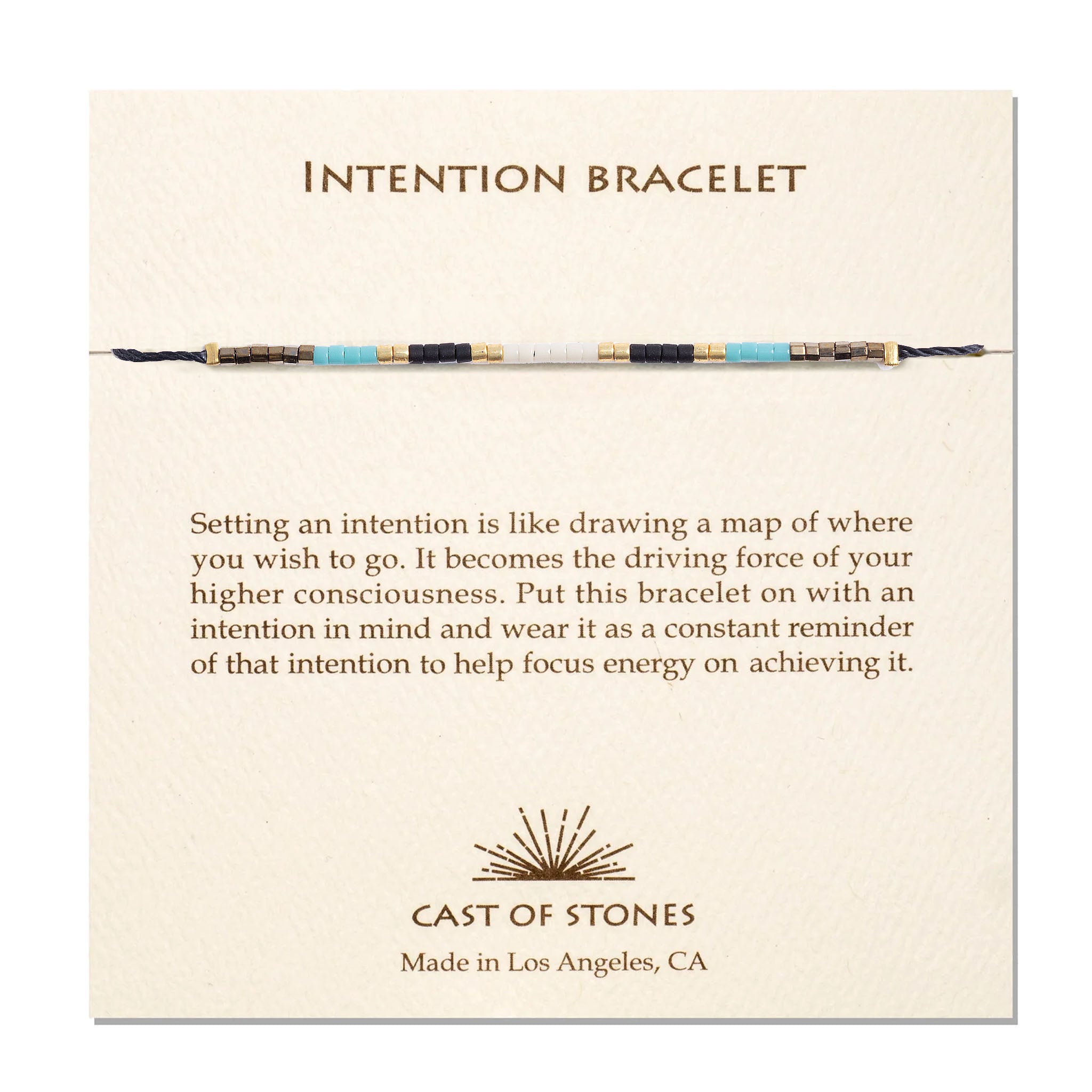 Intention Bracelet - Indian Summer