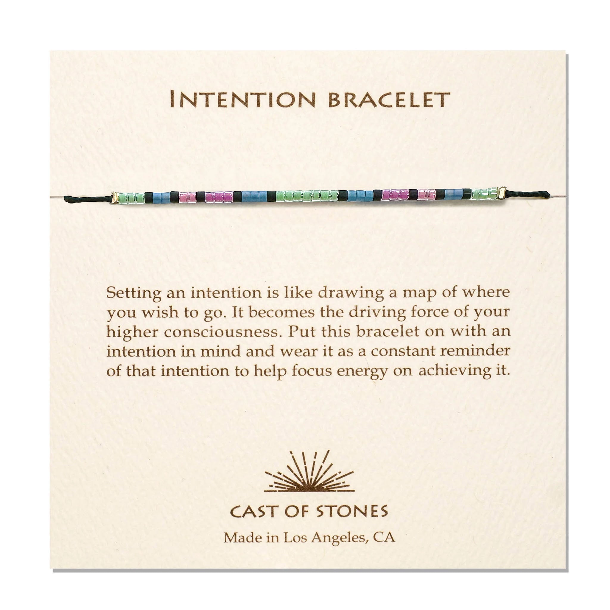 Intention Bracelet - Neon Pop