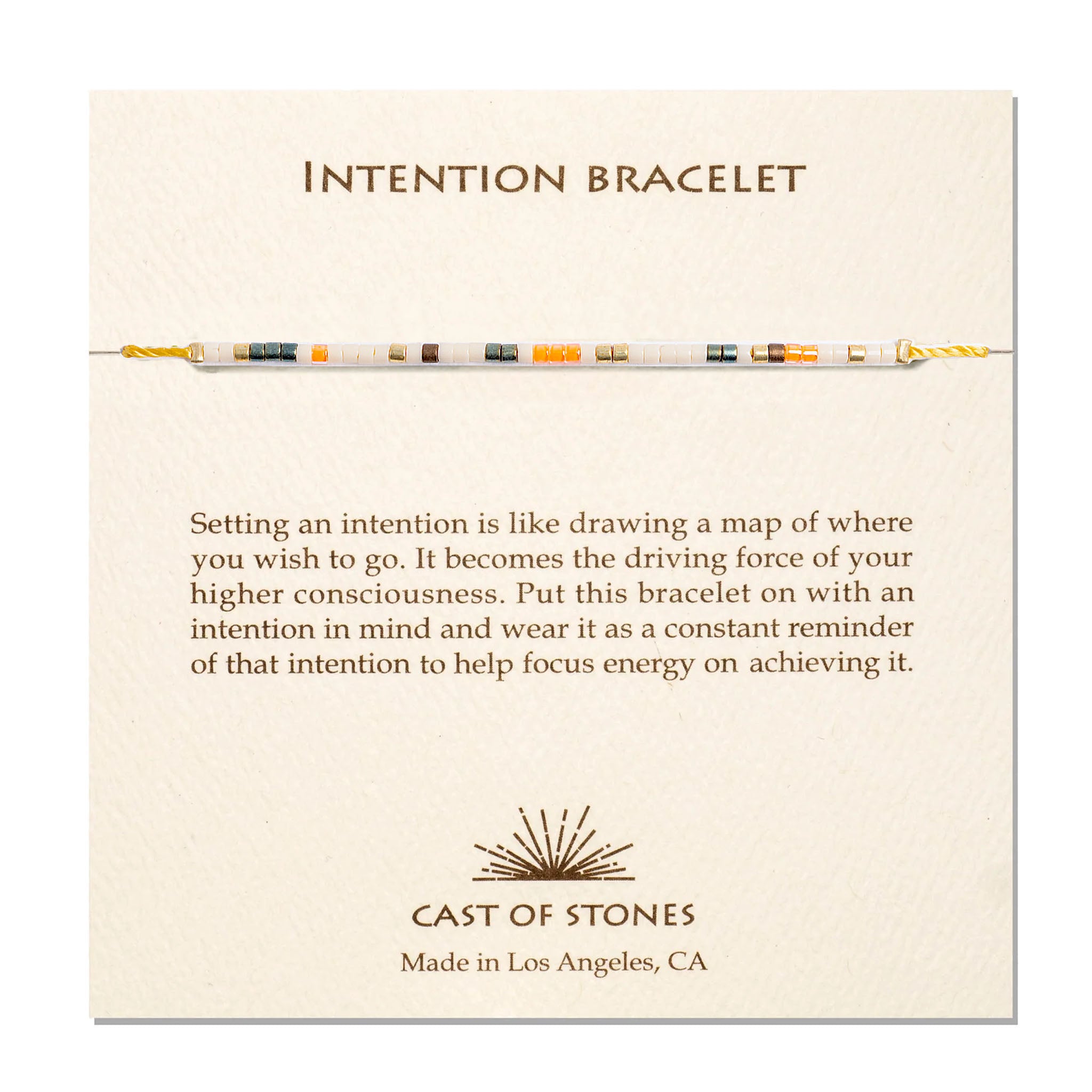 Intention Bracelet - Pacific Beach