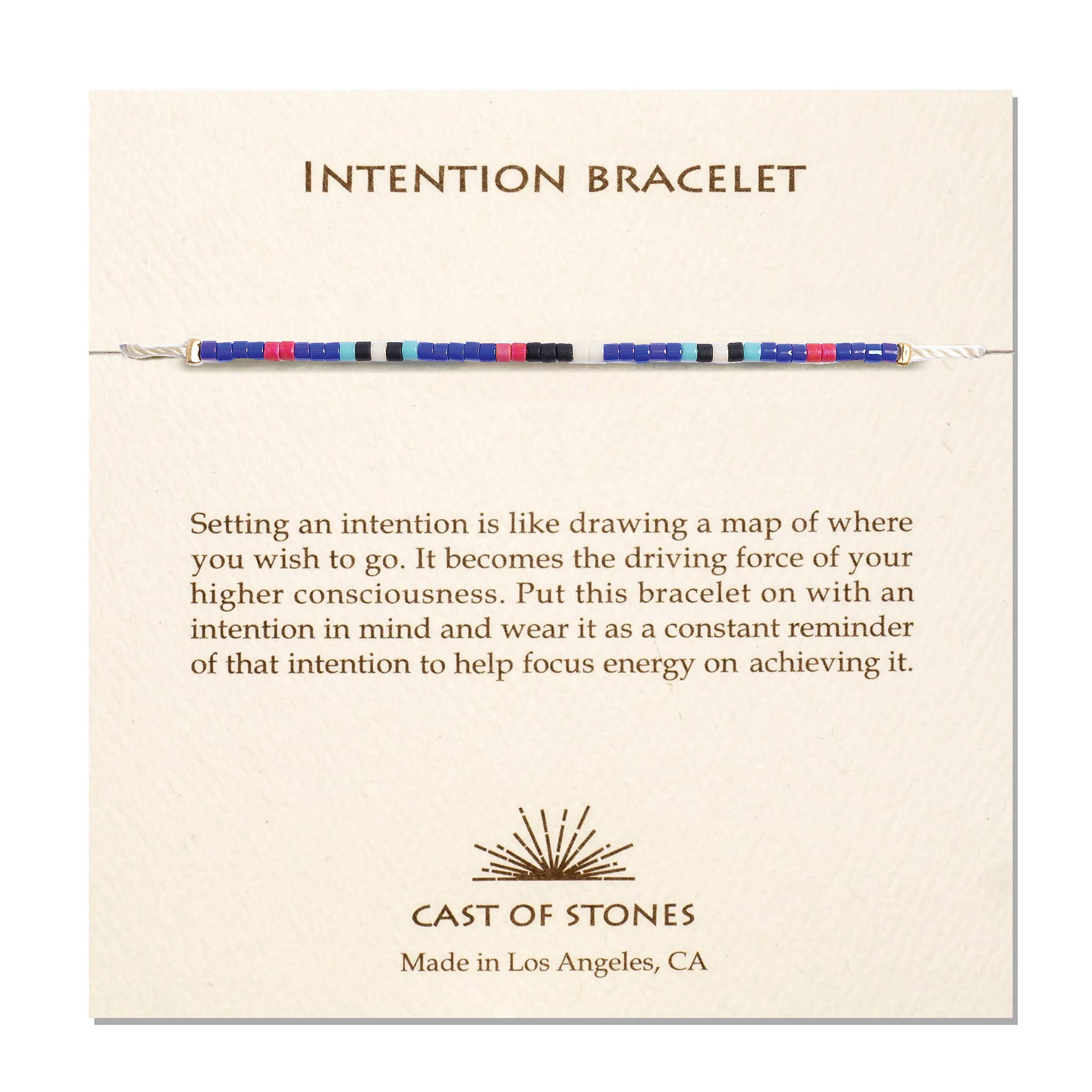 Intention Bracelet - Bright Tribal