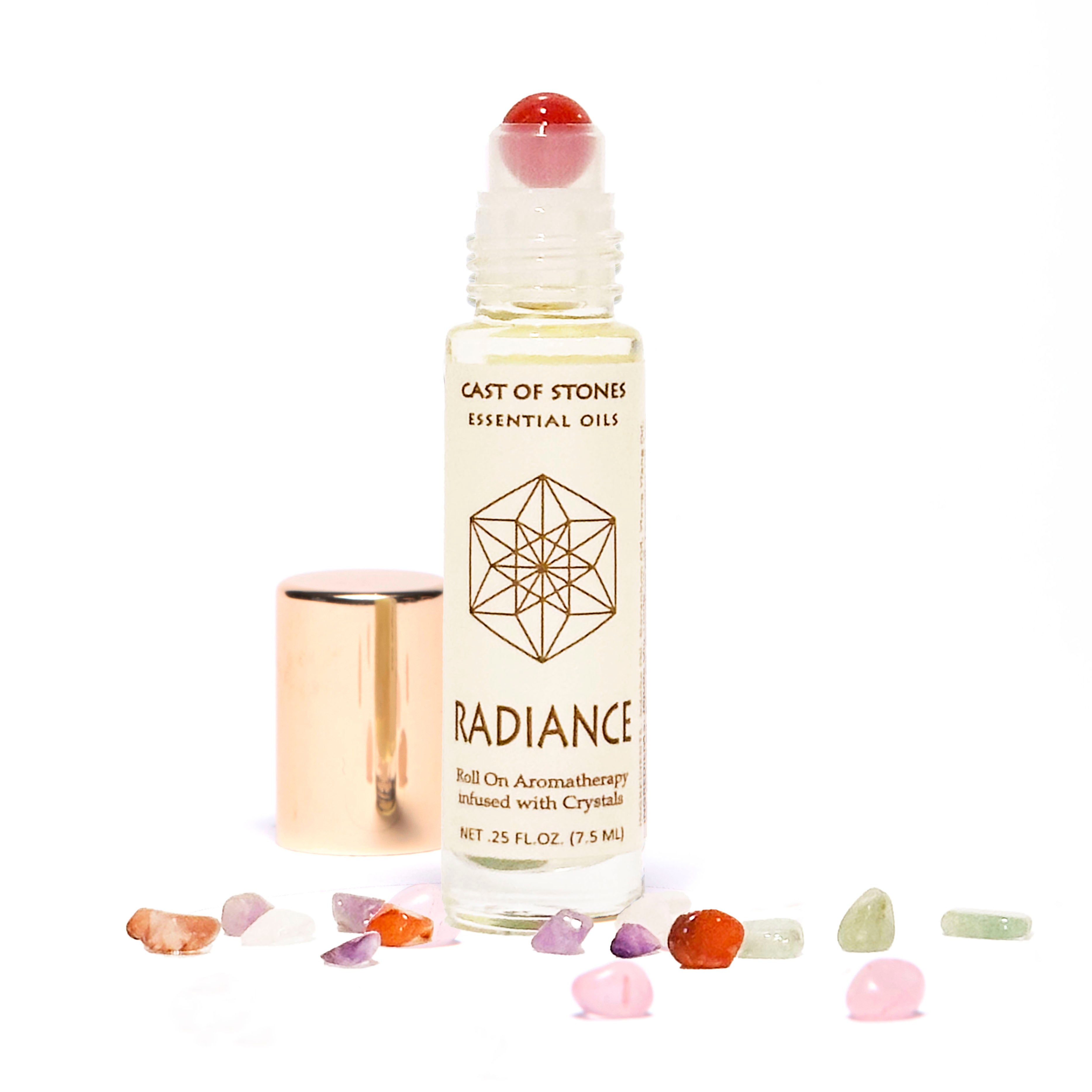 Radiance Roll-On - Essential Oil Aromatherapy with Crystals