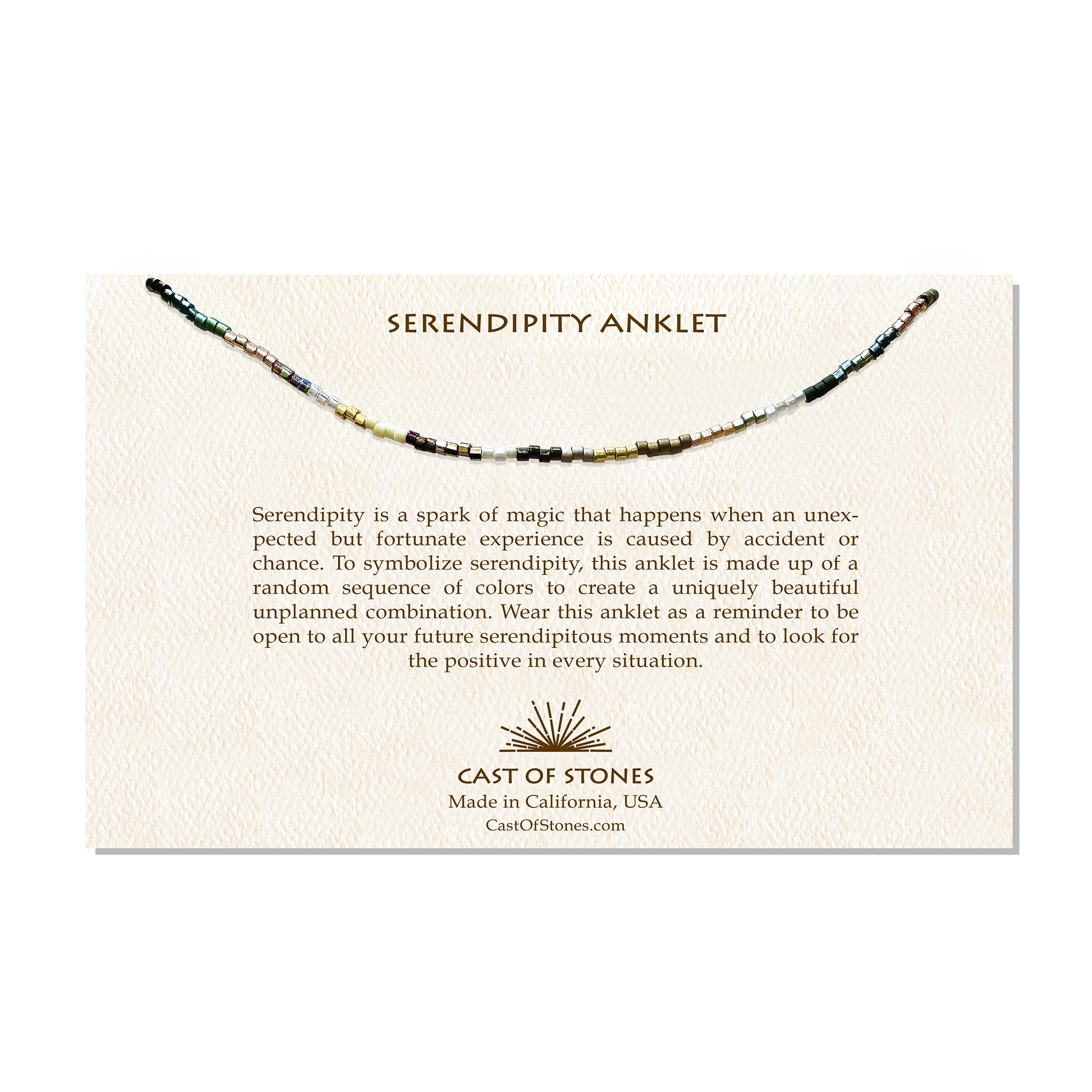 Serendipity Anklet - Neutral