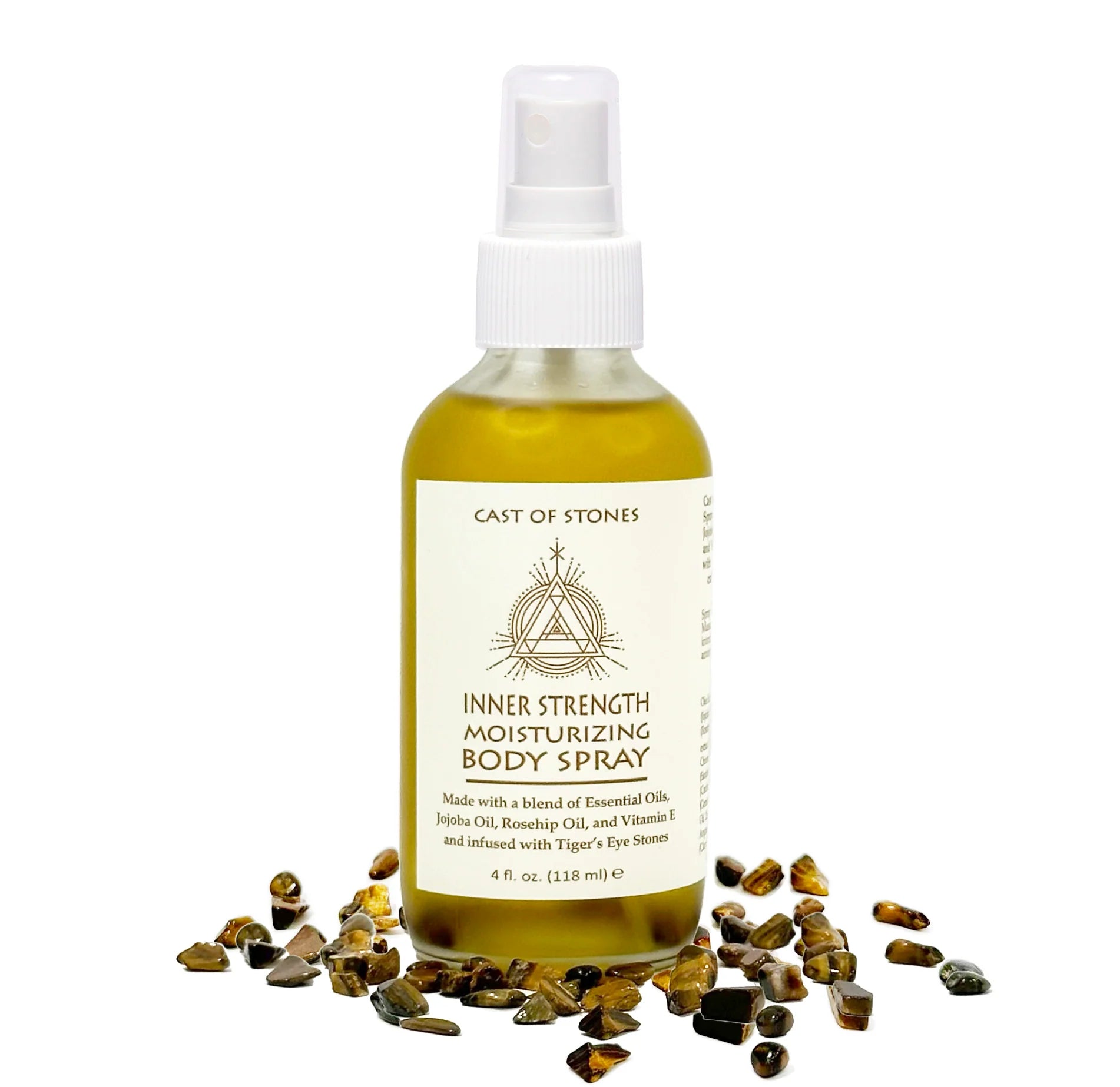 Inner Strength Moisturizing Spray with Tiger's Eye Crystals