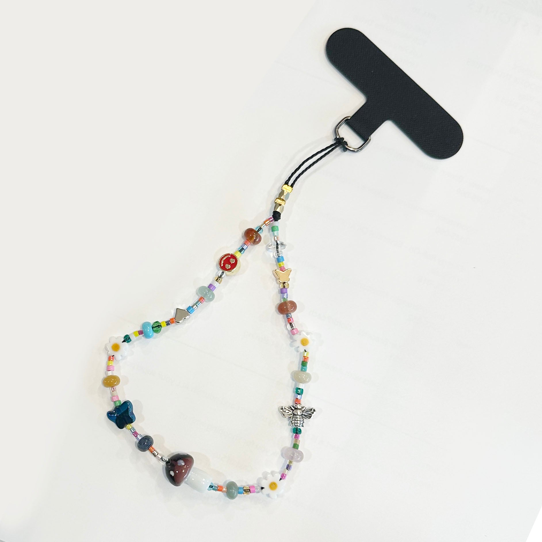 A Charmed Life Phone Wrist Strap - Garden Charm
